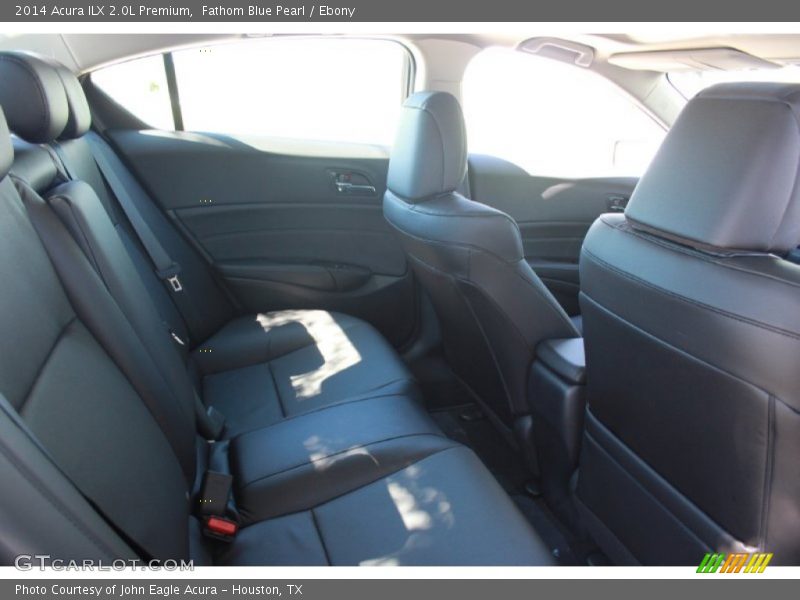 Fathom Blue Pearl / Ebony 2014 Acura ILX 2.0L Premium