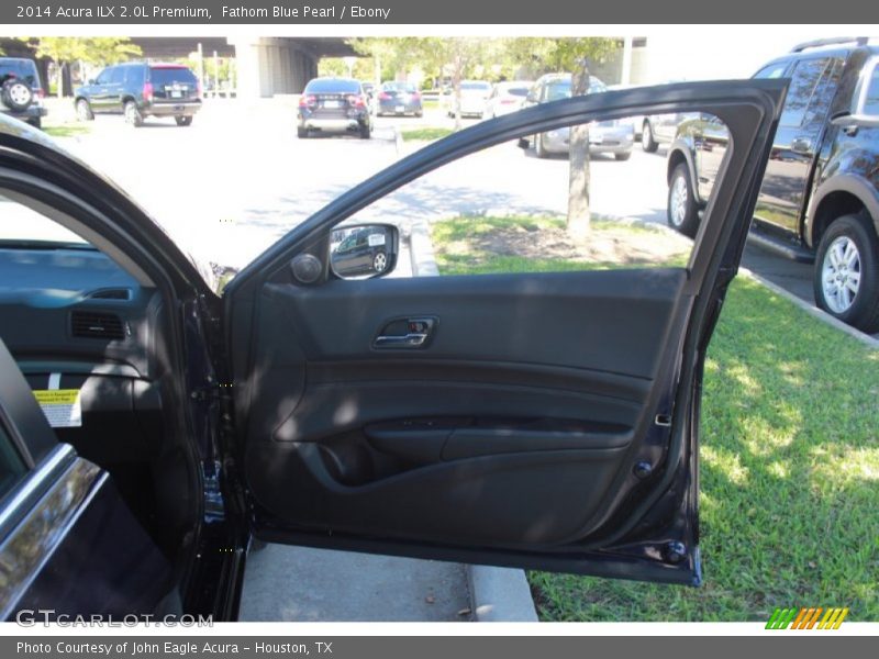 Fathom Blue Pearl / Ebony 2014 Acura ILX 2.0L Premium