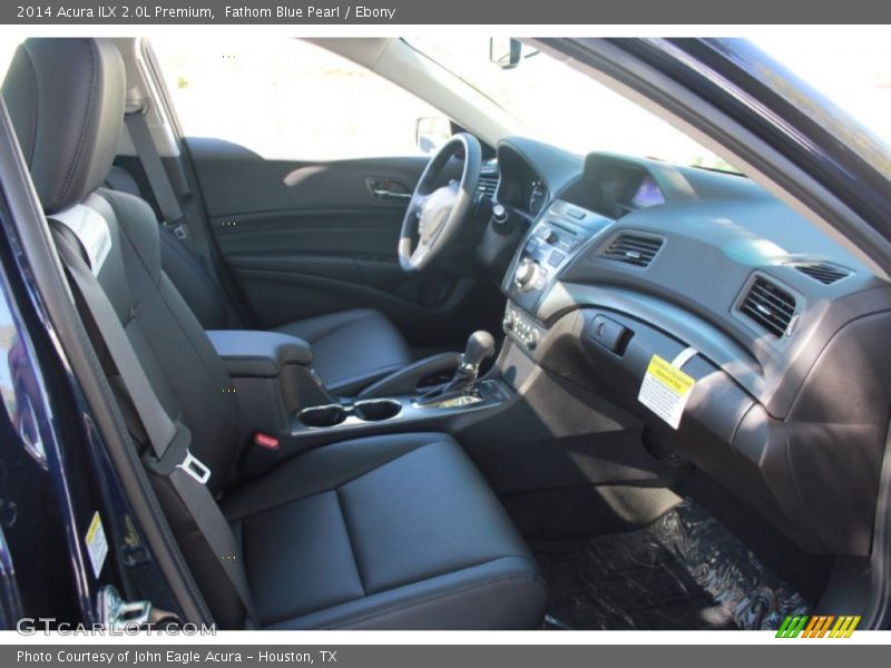 Fathom Blue Pearl / Ebony 2014 Acura ILX 2.0L Premium