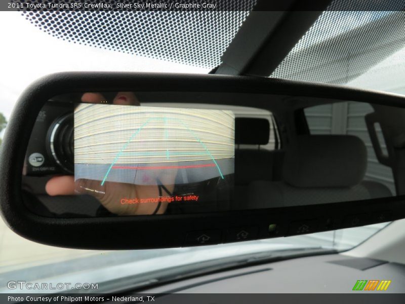 Silver Sky Metallic / Graphite Gray 2011 Toyota Tundra SR5 CrewMax
