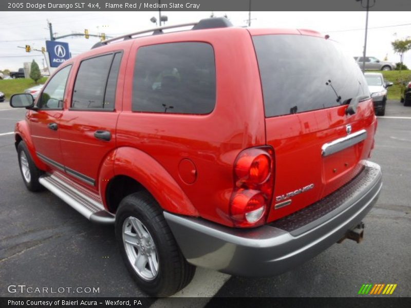 Flame Red / Medium Slate Gray 2005 Dodge Durango SLT 4x4