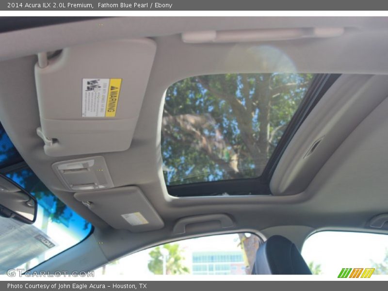 Fathom Blue Pearl / Ebony 2014 Acura ILX 2.0L Premium