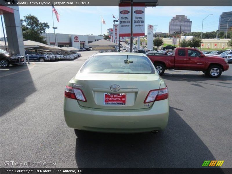 Jasper Pearl / Bisque 2009 Toyota Camry Hybrid