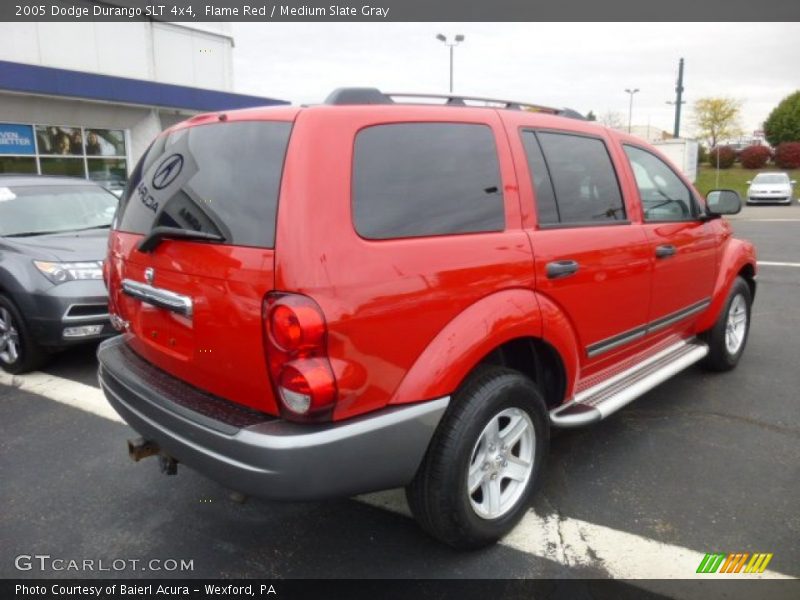 Flame Red / Medium Slate Gray 2005 Dodge Durango SLT 4x4
