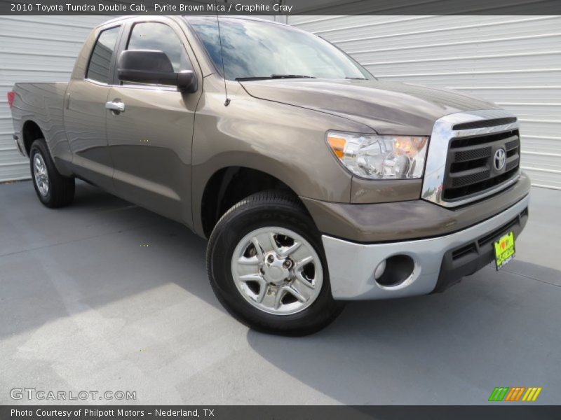 Pyrite Brown Mica / Graphite Gray 2010 Toyota Tundra Double Cab