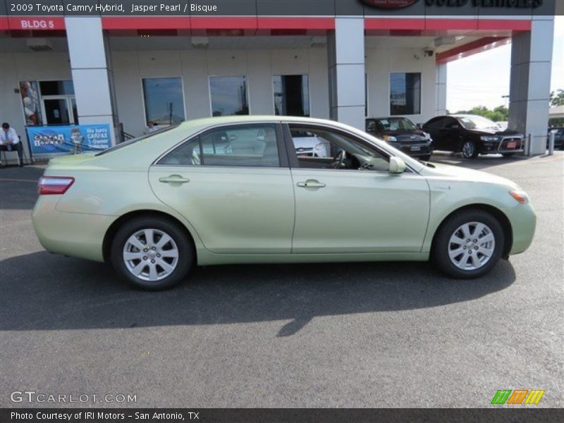 Jasper Pearl / Bisque 2009 Toyota Camry Hybrid