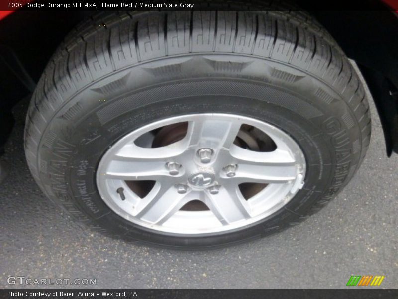 Flame Red / Medium Slate Gray 2005 Dodge Durango SLT 4x4