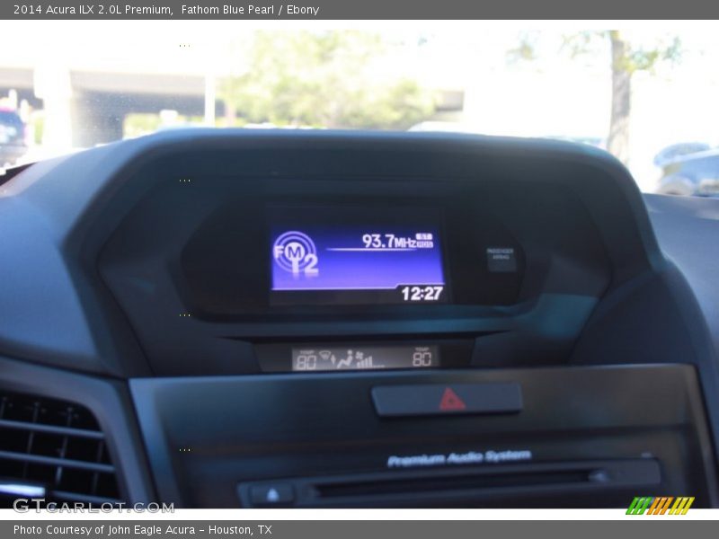 Fathom Blue Pearl / Ebony 2014 Acura ILX 2.0L Premium
