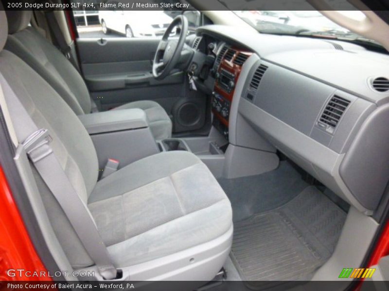 Flame Red / Medium Slate Gray 2005 Dodge Durango SLT 4x4