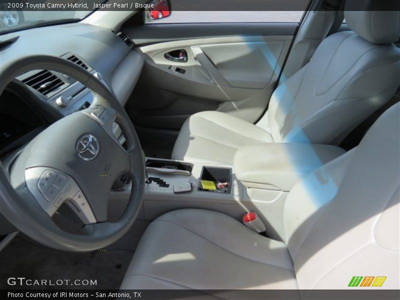 Jasper Pearl / Bisque 2009 Toyota Camry Hybrid