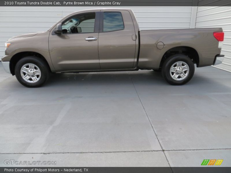 Pyrite Brown Mica / Graphite Gray 2010 Toyota Tundra Double Cab