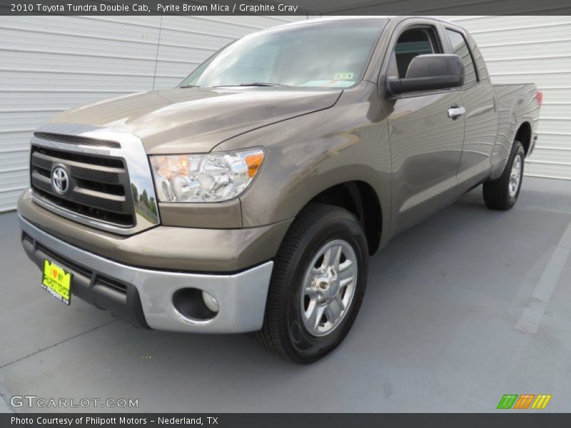 Pyrite Brown Mica / Graphite Gray 2010 Toyota Tundra Double Cab