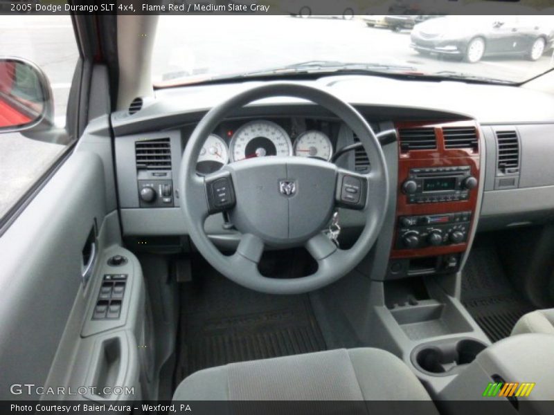 Flame Red / Medium Slate Gray 2005 Dodge Durango SLT 4x4