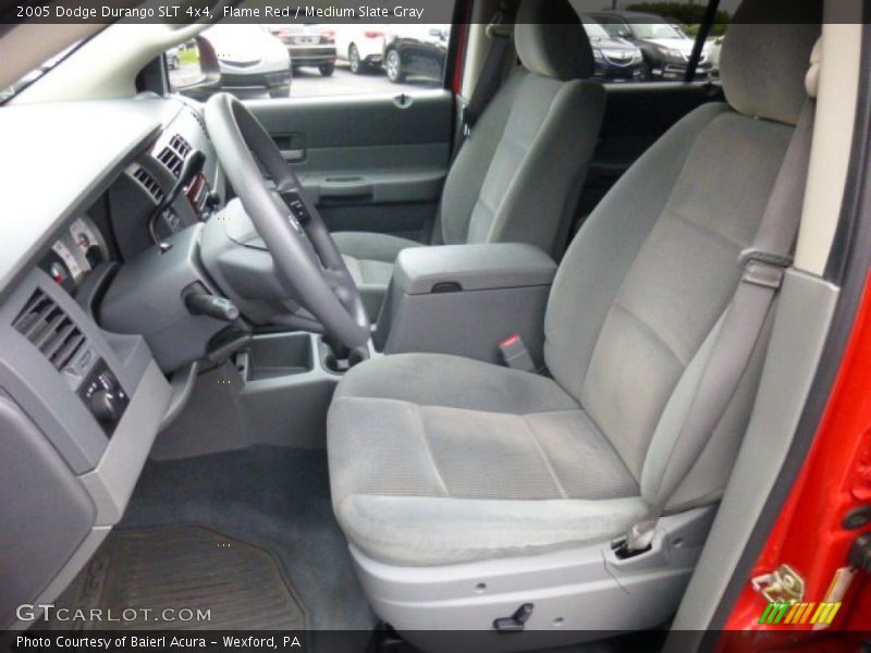 Flame Red / Medium Slate Gray 2005 Dodge Durango SLT 4x4