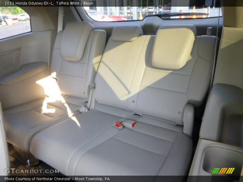 Taffeta White / Beige 2011 Honda Odyssey EX-L