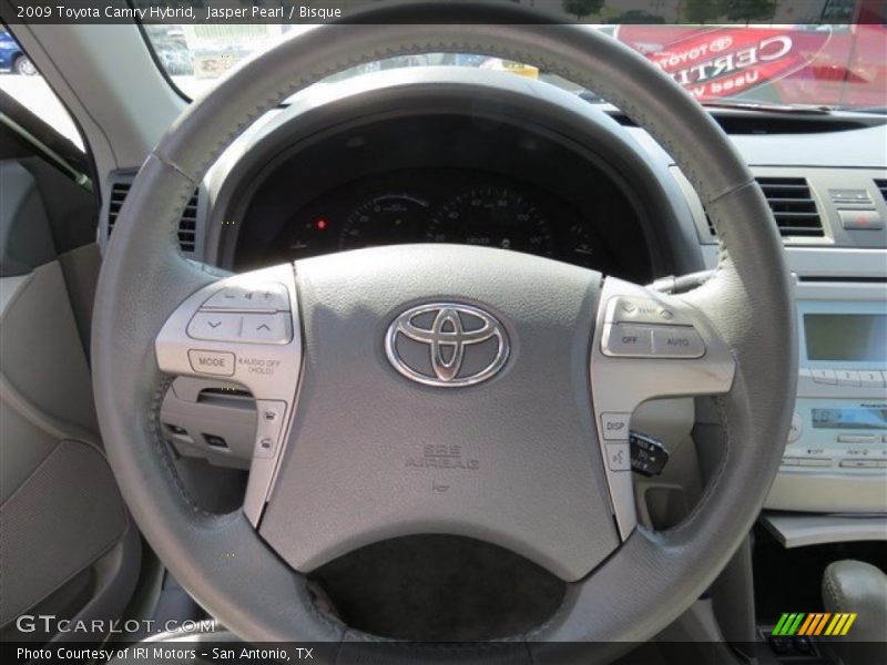 Jasper Pearl / Bisque 2009 Toyota Camry Hybrid