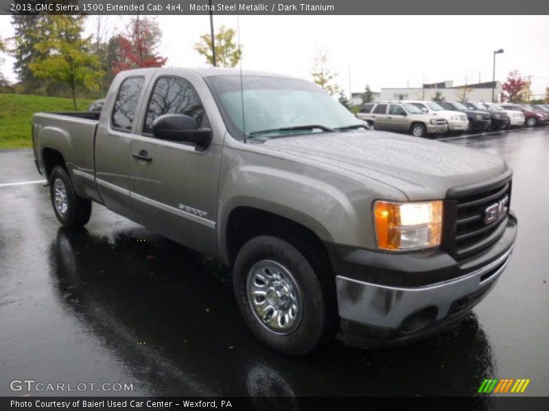 Mocha Steel Metallic / Dark Titanium 2013 GMC Sierra 1500 Extended Cab 4x4