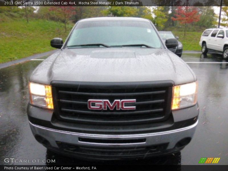 Mocha Steel Metallic / Dark Titanium 2013 GMC Sierra 1500 Extended Cab 4x4