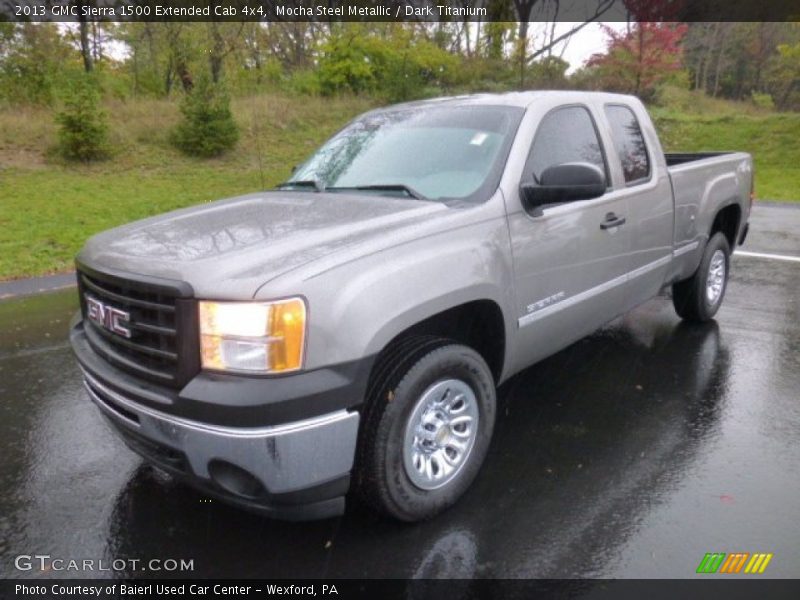 Mocha Steel Metallic / Dark Titanium 2013 GMC Sierra 1500 Extended Cab 4x4