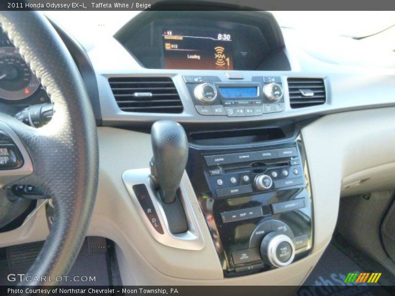 Taffeta White / Beige 2011 Honda Odyssey EX-L