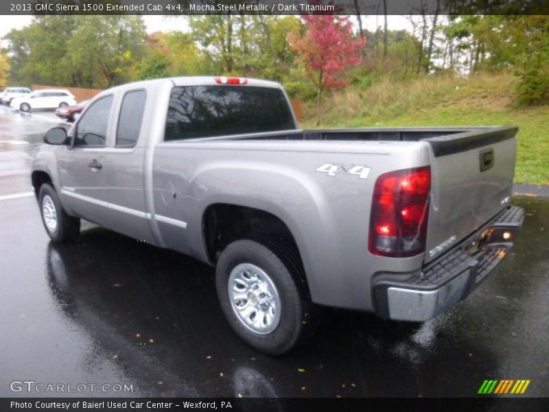 Mocha Steel Metallic / Dark Titanium 2013 GMC Sierra 1500 Extended Cab 4x4