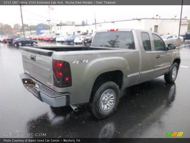 Mocha Steel Metallic / Dark Titanium 2013 GMC Sierra 1500 Extended Cab 4x4