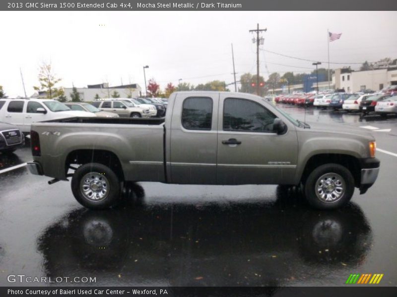 Mocha Steel Metallic / Dark Titanium 2013 GMC Sierra 1500 Extended Cab 4x4
