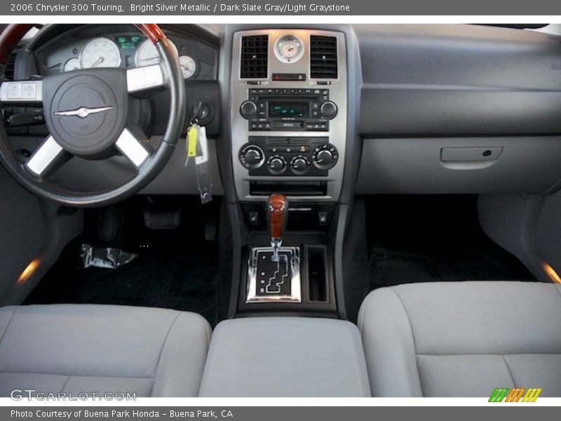 Bright Silver Metallic / Dark Slate Gray/Light Graystone 2006 Chrysler 300 Touring