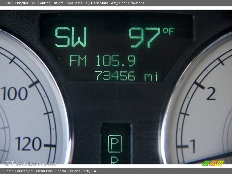 Bright Silver Metallic / Dark Slate Gray/Light Graystone 2006 Chrysler 300 Touring