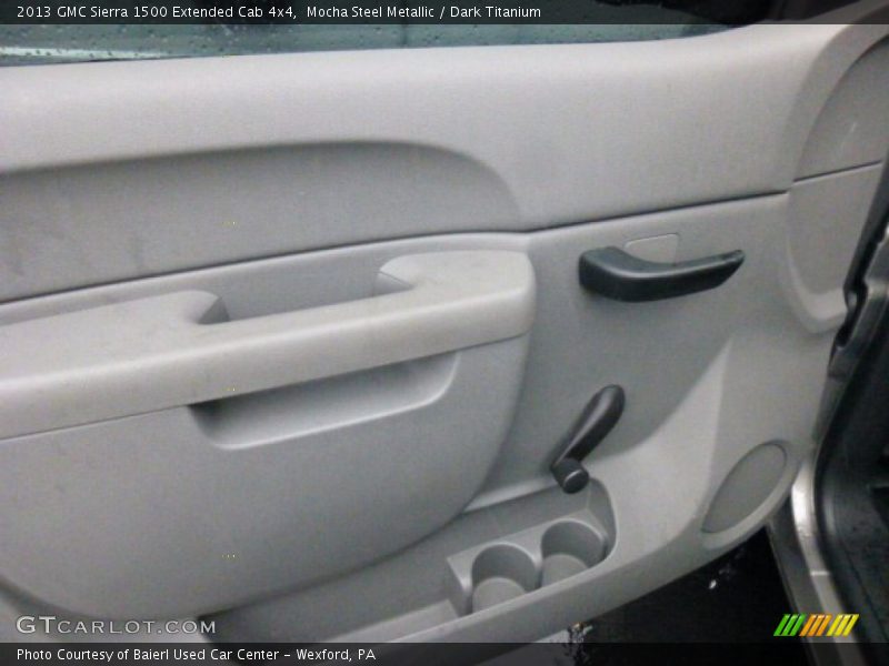 Mocha Steel Metallic / Dark Titanium 2013 GMC Sierra 1500 Extended Cab 4x4