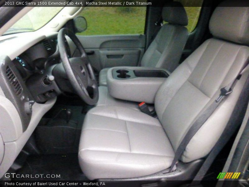 Mocha Steel Metallic / Dark Titanium 2013 GMC Sierra 1500 Extended Cab 4x4