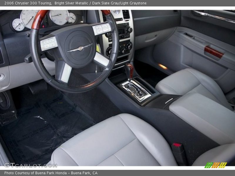 Bright Silver Metallic / Dark Slate Gray/Light Graystone 2006 Chrysler 300 Touring