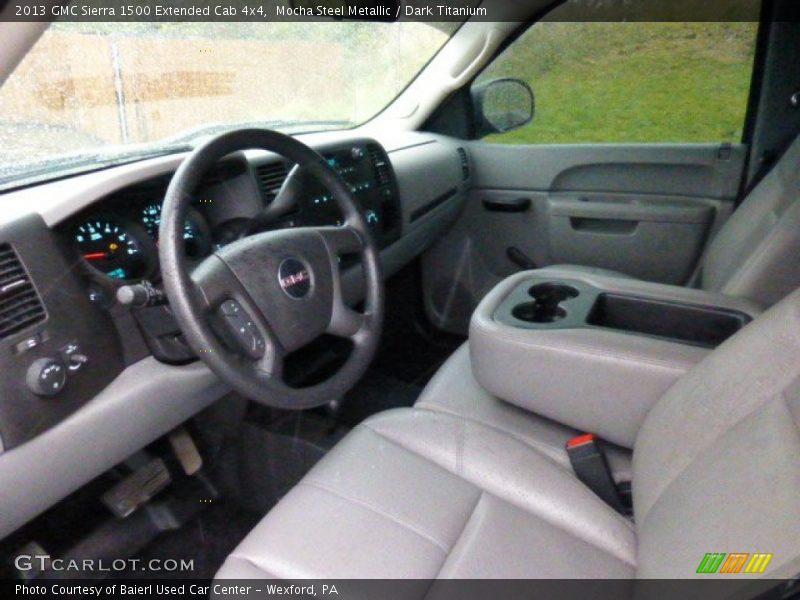 Mocha Steel Metallic / Dark Titanium 2013 GMC Sierra 1500 Extended Cab 4x4