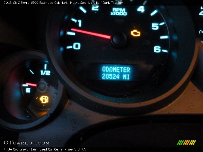 Mocha Steel Metallic / Dark Titanium 2013 GMC Sierra 1500 Extended Cab 4x4