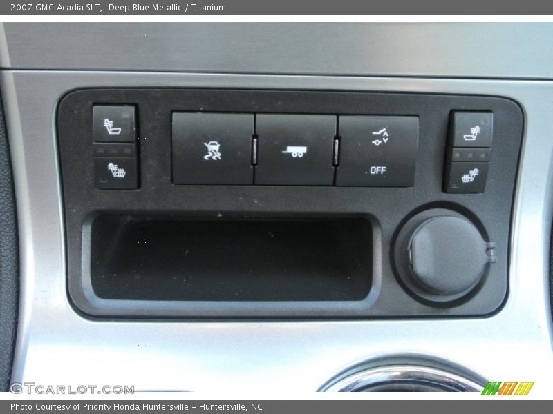 Deep Blue Metallic / Titanium 2007 GMC Acadia SLT