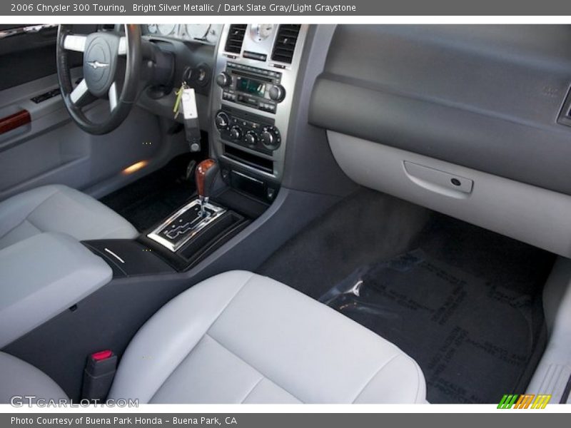 Bright Silver Metallic / Dark Slate Gray/Light Graystone 2006 Chrysler 300 Touring