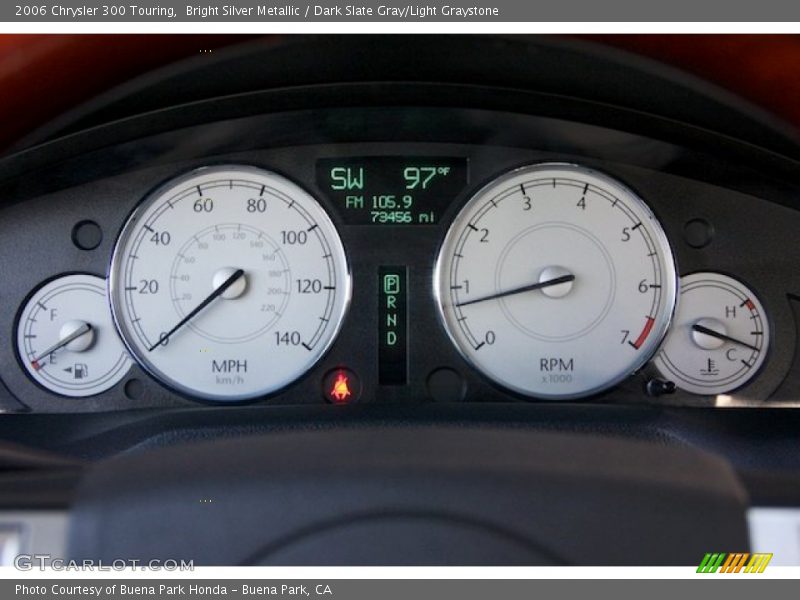 Bright Silver Metallic / Dark Slate Gray/Light Graystone 2006 Chrysler 300 Touring