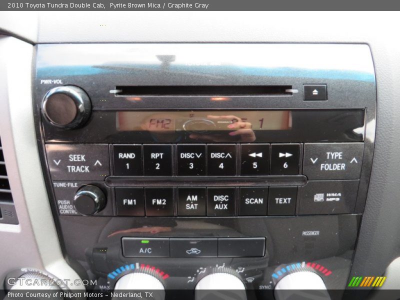 Pyrite Brown Mica / Graphite Gray 2010 Toyota Tundra Double Cab