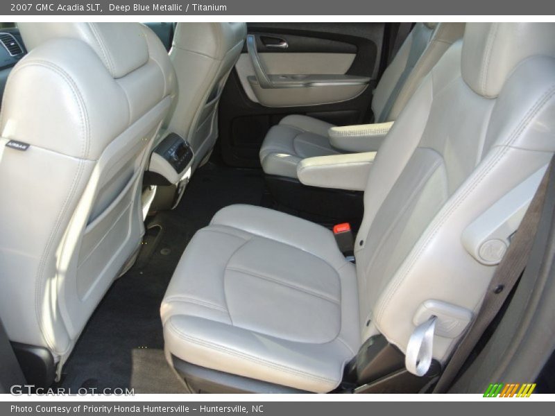 Deep Blue Metallic / Titanium 2007 GMC Acadia SLT