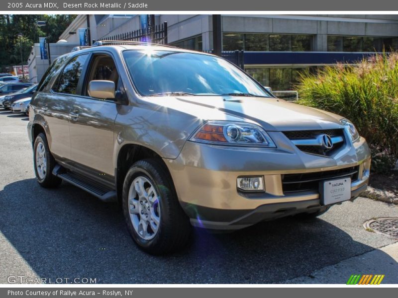 Desert Rock Metallic / Saddle 2005 Acura MDX