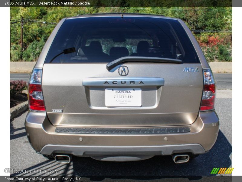 Desert Rock Metallic / Saddle 2005 Acura MDX