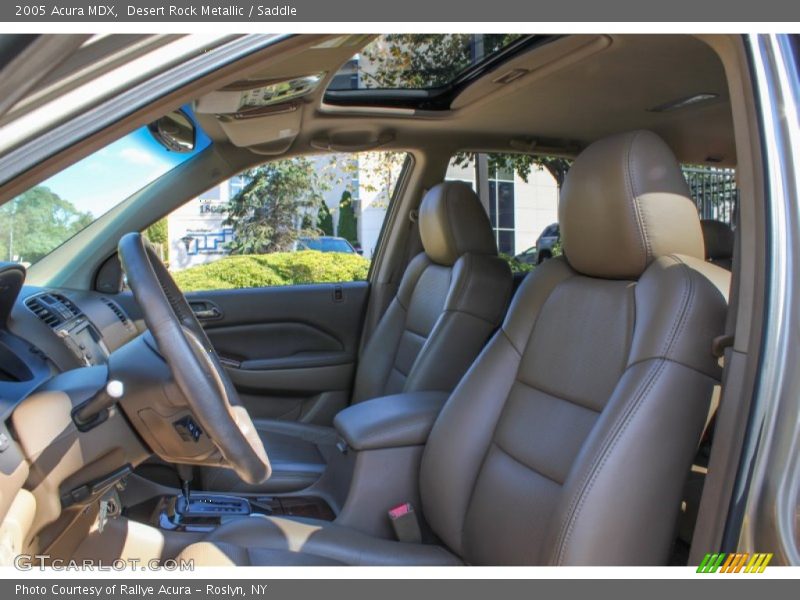 Desert Rock Metallic / Saddle 2005 Acura MDX