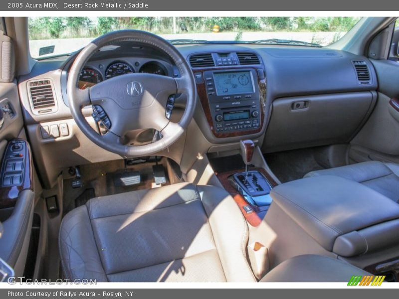Desert Rock Metallic / Saddle 2005 Acura MDX