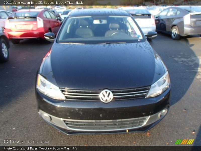 Black / Titan Black 2011 Volkswagen Jetta SEL Sedan