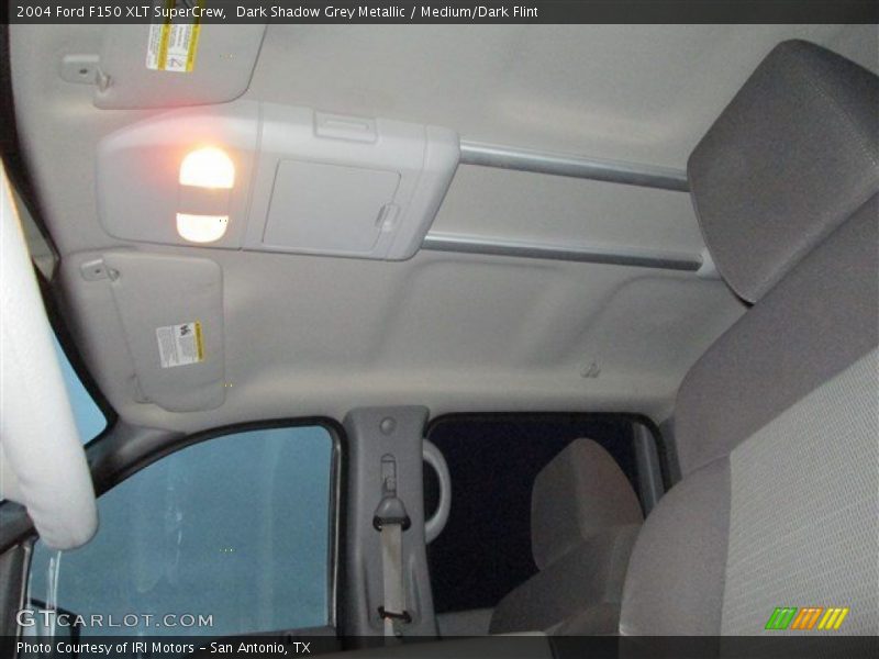 Dark Shadow Grey Metallic / Medium/Dark Flint 2004 Ford F150 XLT SuperCrew
