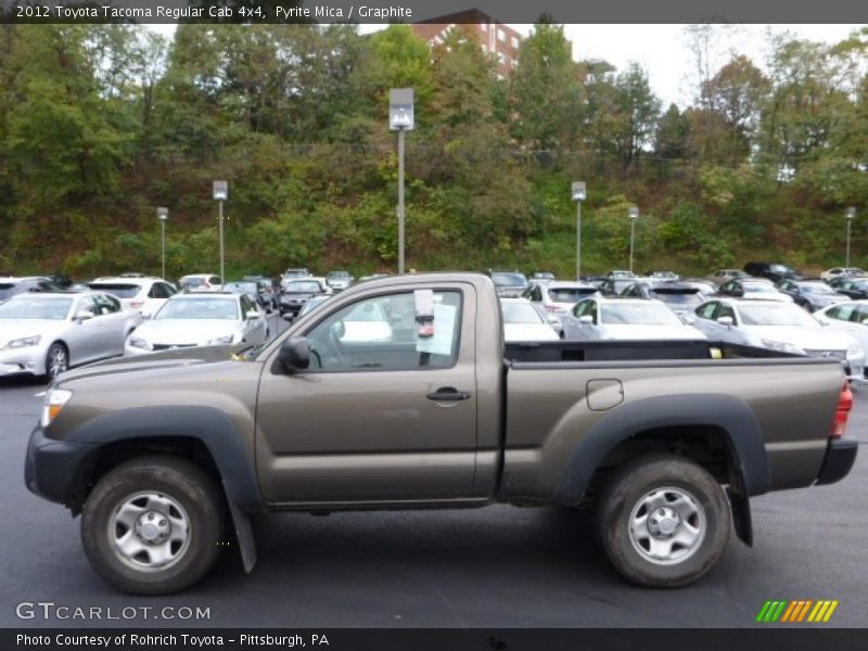 Pyrite Mica / Graphite 2012 Toyota Tacoma Regular Cab 4x4