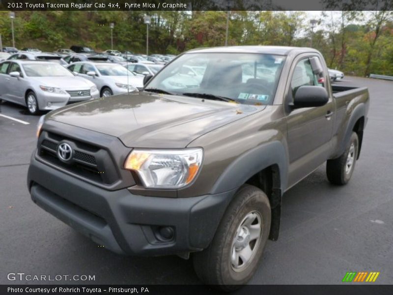 Pyrite Mica / Graphite 2012 Toyota Tacoma Regular Cab 4x4