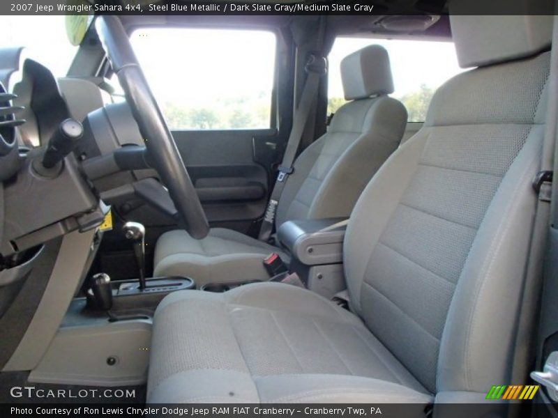 Steel Blue Metallic / Dark Slate Gray/Medium Slate Gray 2007 Jeep Wrangler Sahara 4x4