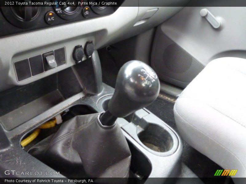 Pyrite Mica / Graphite 2012 Toyota Tacoma Regular Cab 4x4