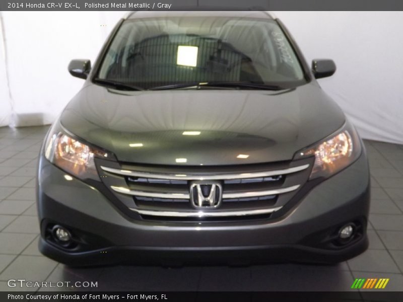 Polished Metal Metallic / Gray 2014 Honda CR-V EX-L